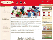 Tablet Screenshot of knitshop.co.uk