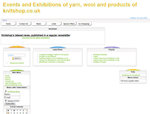 Tablet Screenshot of fairs.knitshop.co.uk